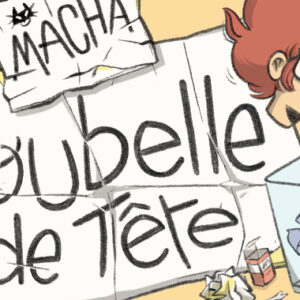 Poubelle de tête Le livre